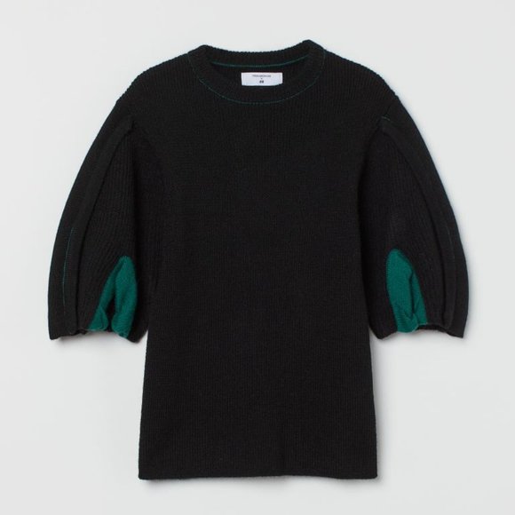 Toga Archives x H&M szL Balloon-Sleeved HOT COLLAB Sweater LIMITED Sweatshirt - Picture 2 of 6